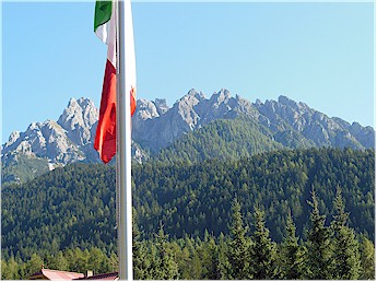 Ammaina Bandiera al Raduno di Dobbiaco del 25 Sett. 2016